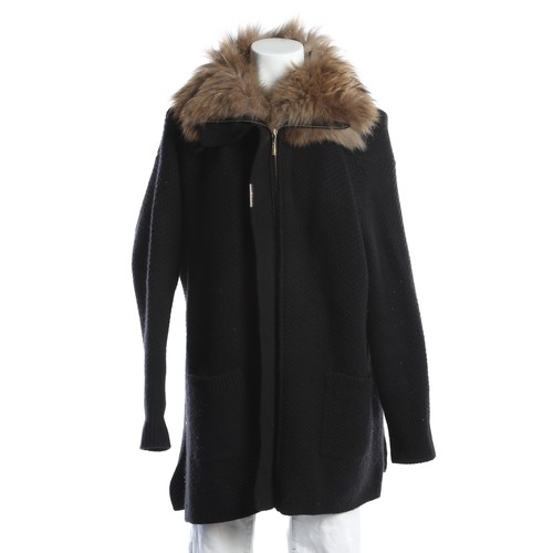 Yves salomon cardigan nero - salomon,