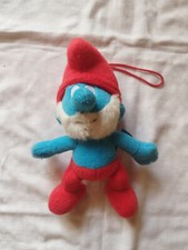 BAMBOLA PELUCHE GRANDE PUFFO PUFFI SCHTROUMPF SIP TOYS GIOCHI PREZIOSI 25CM