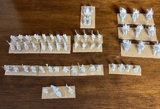 Soldatini Metallo 15mm Romani Imbasettati. Usati.