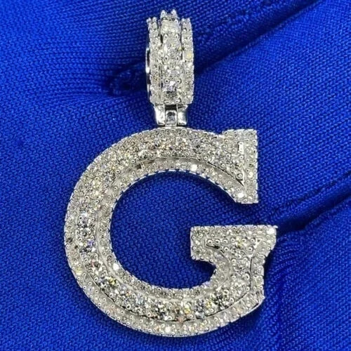 Ciondolo uomo moissanite - ciondolo, 2
