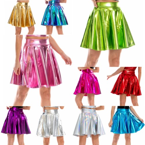 Minigonne donna pvc pelle - pelle, vita