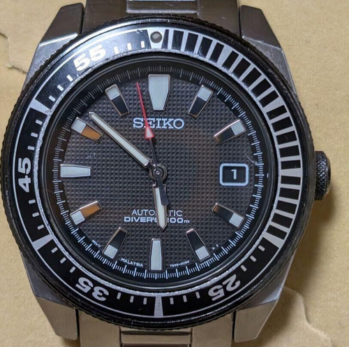 Seiko black samurai 7s35 00b0 - black,
