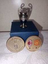 Champions League Trofeo 5 Cm + Medaglie Milan 