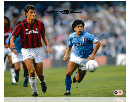 Paolo maldini signed - paolo, milan