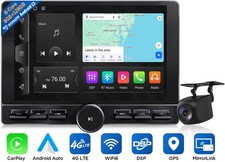 10.1" QLED 8+128 Doppio din Android 13 Autoradio GPS CarPlay Radio Stereo WiFi 6
