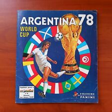 Rare Album Panini Original VIDE EMPTY Argentina 78 Très bon état. FIFA World Cup