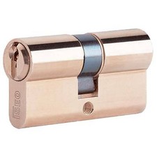 CILINDRO SAGOMATO 8209 ISEO OTTONE CHIAVI 3 CAMMA DIN MM 80 40+40