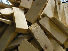 100 x CUNEI in legno per