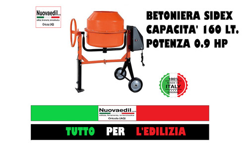 Sidex betoniera bicchiere - sidex,