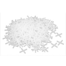 Parete piastrelle pavimento plastica distanziale trasversale 2,5mm bianco 500pz.