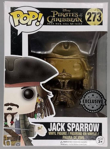 273 jack sparrow disney - (gold),