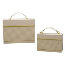 Set 2 Scatole Borsa Borsetta