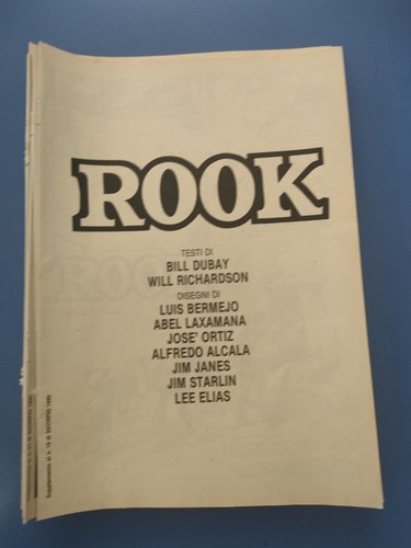 Rook serie completa inserti - rook,