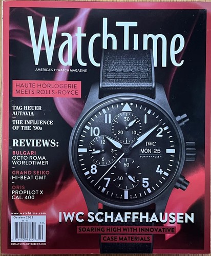 Watch time magazine iwc - time,