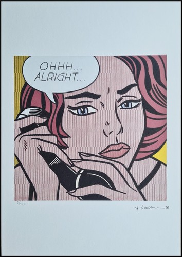 Roy lichtenstein ohhh - lichtenstein,