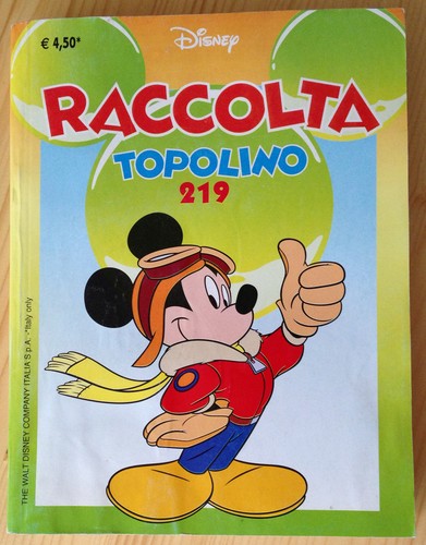 Raccolta topolino 219 - topolino, n.°