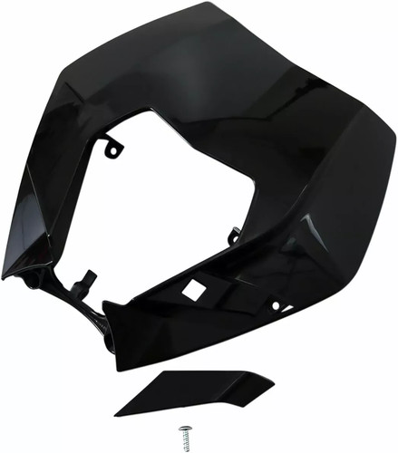 Plastiche faro anteriore nero - anteriore,