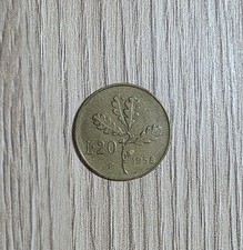 20 LIRE 1958 REPUBBLICA