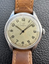 Orologio Vintage Omega Acciaio Inox Esercito U.S. Militare Ref. 2384 - 2