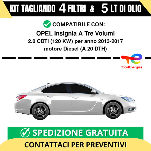 Tagliando per opel insignia - tagliando,