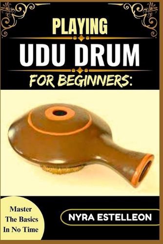 Playing udu drum for - playing,