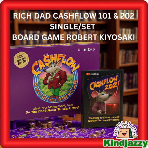 Rich dad invest cashflow 101 - invest, &