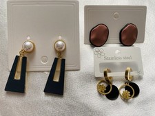 Elegante set 3 paia di