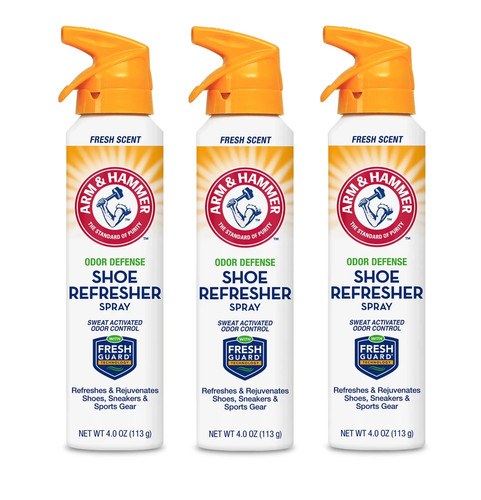 Spray rinfrescante per scarpe