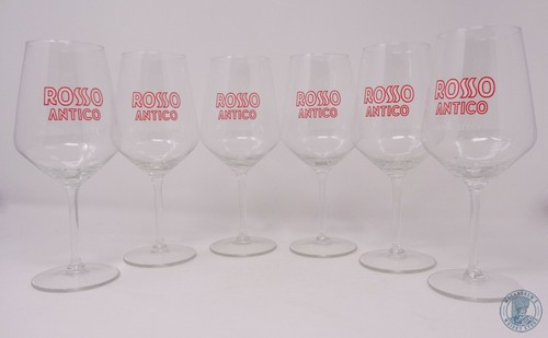 Bicchieri rosso antico 6 - rosso,