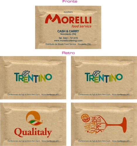 Bustine monodose zucchero - monodose, di