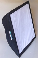PRL) ELECTRA LIGHT BANK SOFTBOX FLASH 60x60 DIFFUSORE LUCE STUDIO FOTOGRAFICO  