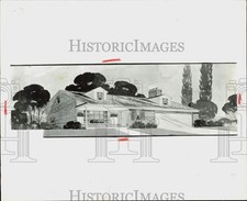 1967 Press Photo Architect's