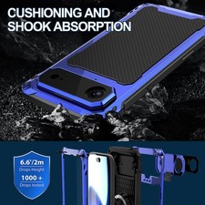 Per iPhone Air 17Pro Max Cover Custodia Impermeabile Resistente Metallo Montaggio Obiettivo Vetro