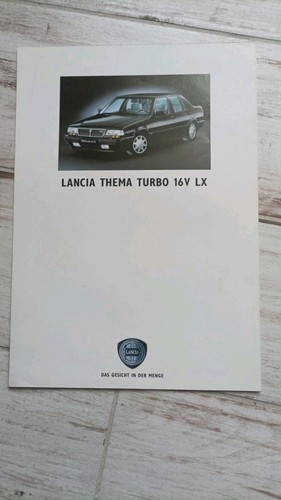 Prospectus brochure lancia - prospectus, /
