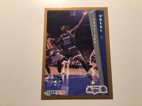 1992 fleer basketball - fleer, shaq