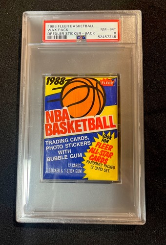 Fleer basketball wax pack 1988 - fleer,