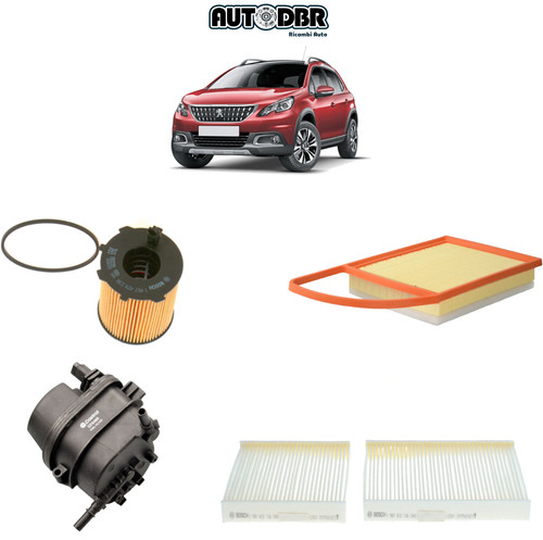 Kit tagliando filtri peugeot - kit,
