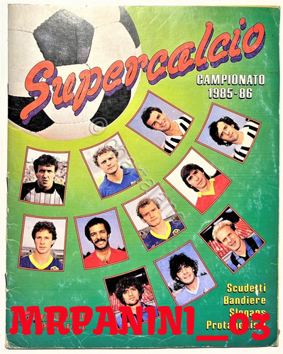 Supercalcio 1985 1986 - supercalcio,