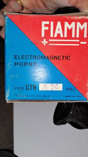 Coppia trombe fiamm ctr 24v - coppia,