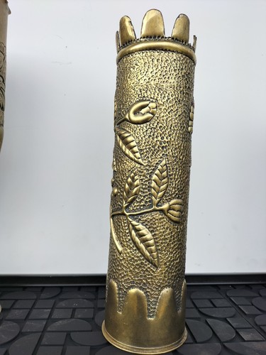 Ww1 bossolo trench art grande - trench,