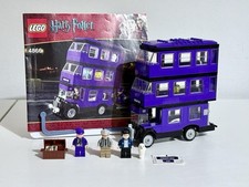 LEGO 4866 Harry Potter Knight Bus 2011 Completo di Figurine Istruzioni