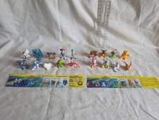 2 SERIE COMPLETE SORPRESINE   DIGIMON DOLCI PREZIOSI 1 E 2 + CARTINE