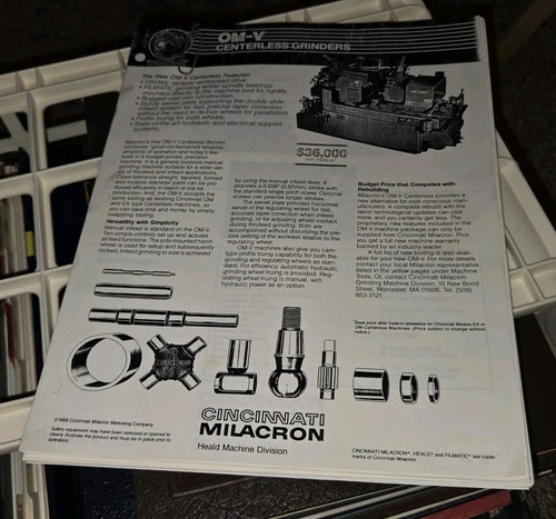 Cincinnati milacron - cincinnati,