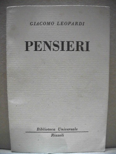 Letteratura pensieri giacomo - pensieri,