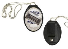Clip pelle nera - pelle,