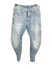 G star g-star jeans uomo men blu blue sbiadito tg 45 size 31 giubbotto jacket