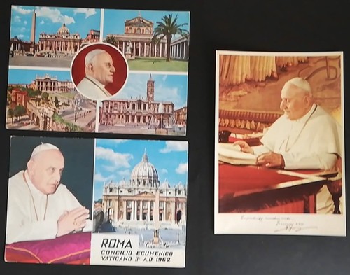 Lotto cartoline papa - lotto,