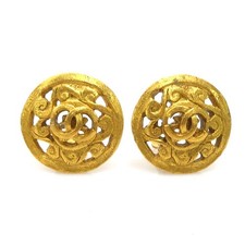 Orecchini a clip con logo CC