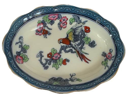 Piatto chinoserie floreale