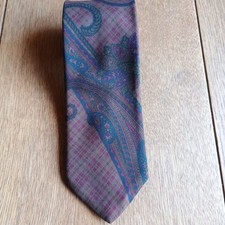 Cravatta vintage André Chenier | pura seta | larghezza 7,5 cm | ottima